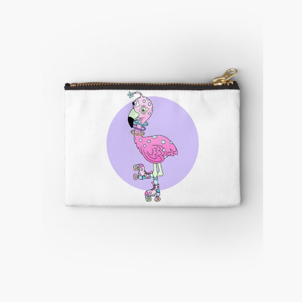Item preview, Roller Skating Flamingo  designed and sold by kirstykartoons.