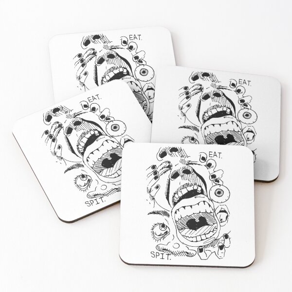 Item preview, "EAT. SPIT." Original Design by macaroniandspam designed and sold by macaroniandspvm.
