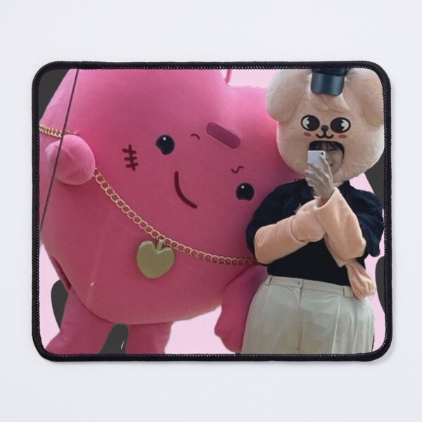 Item preview, SKZ Puppy M & PIPI pink hearts designed and sold by g-fullsun03.
