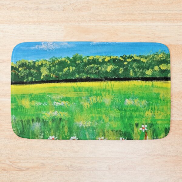 Item preview,  Flower Grass field painting designed and sold by smrithi2936.