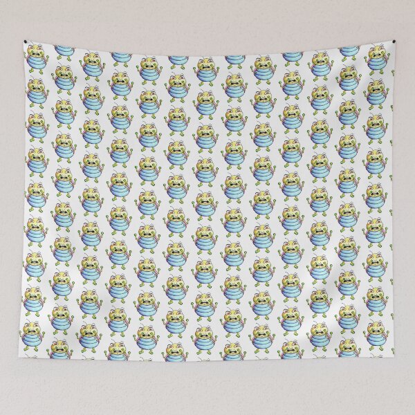 Item preview, cute funny insect ladybug monster  designed and sold by DingbatDesigns.