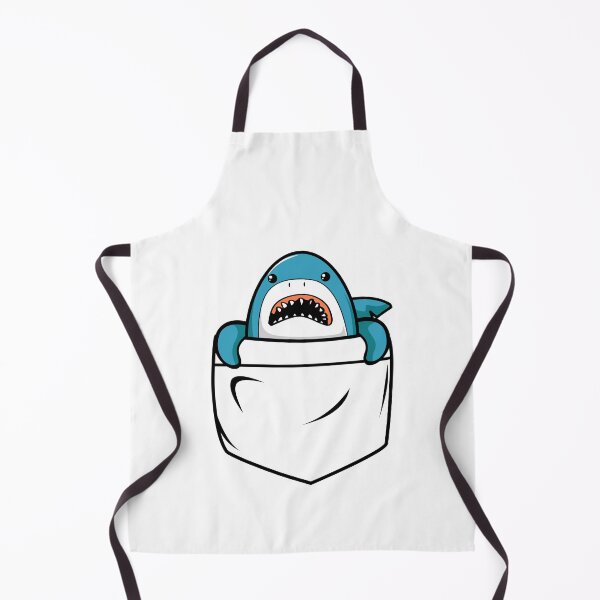 Item preview, Cute Pocket Aggressive Shark designed and sold by mkzmerch.