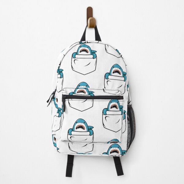 Item preview, Cute Pocket Aggressive Shark designed and sold by mkzmerch.