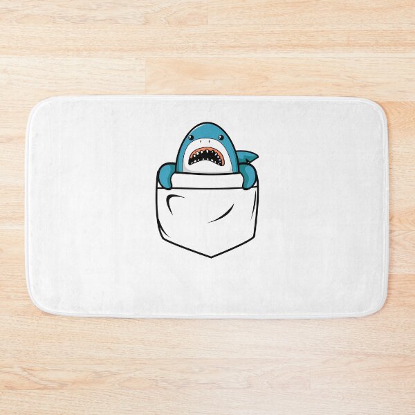 Item preview, Cute Pocket Aggressive Shark designed and sold by mkzmerch.
