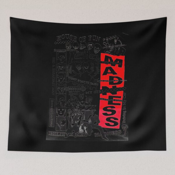Item preview, it must be love The madness retro band gift for fans designed and sold by MollRobinson.
