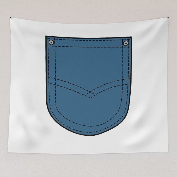 Item preview, Denim Pocket designed and sold by mkzmerch.