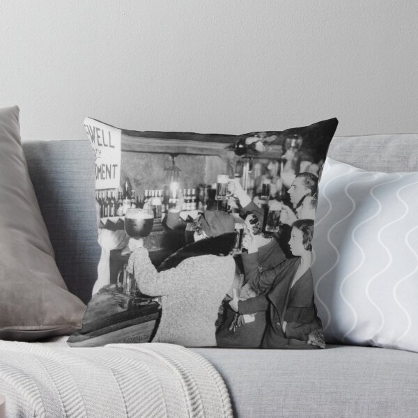 Item preview, Prohibition, Black and White, Vintage Art designed and sold by modernretro.