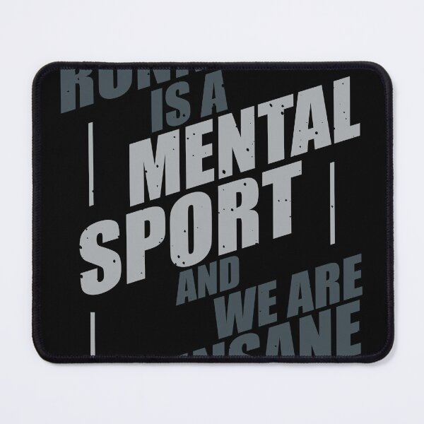 Item preview, Running Is A Mental Sport And We Are All Insane Essential T-Shirt designed and sold by Design_for_merch.