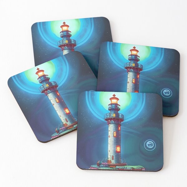 Item preview, Alien lighthouse landscape #2 designed and sold by Mitrodoros.