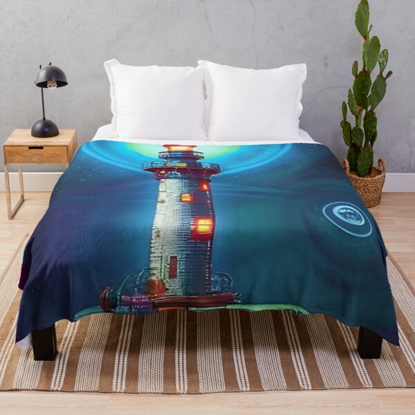 Item preview, Alien lighthouse landscape #2 designed and sold by Mitrodoros.