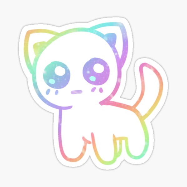 Item preview, Rainbow Cat TBH Creature / Autism Creature designed and sold by MothWavs.
