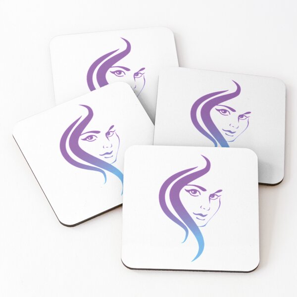 Item preview, Beautiful girls logo design in redbubble    187 designed and sold by Nova5l.