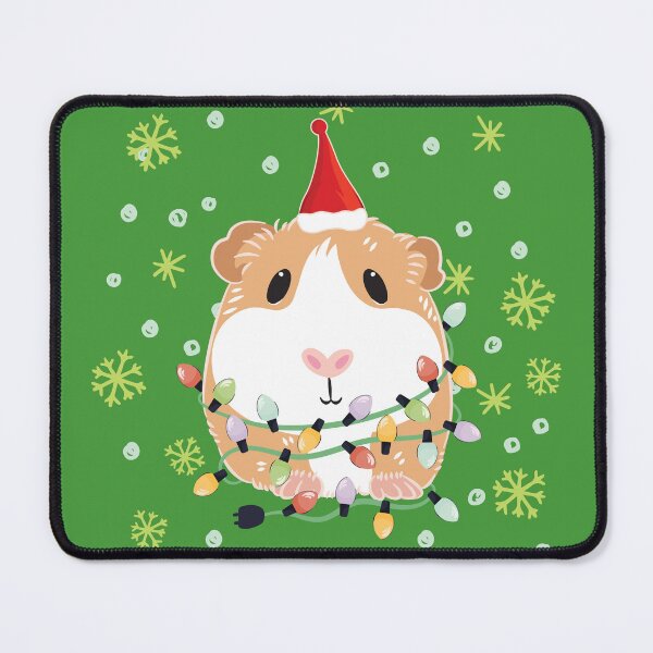 Item preview, Christmas Guinea Pig - Red and White 2 designed and sold by Lulupainting.