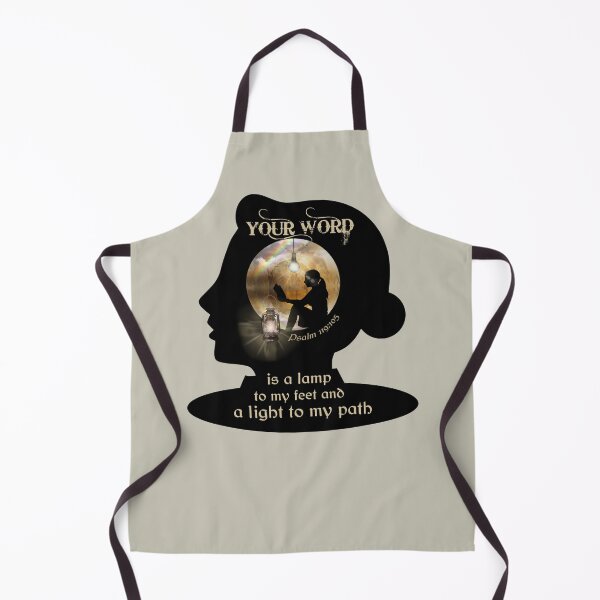 Item preview, Lamp to My Feet and Light to my Path - YOUR WORD - Christian T-shirt Female designed and sold by Narrow-Path.
