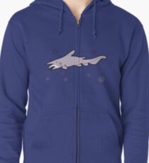 Goblin Shark Zipped Hoodie