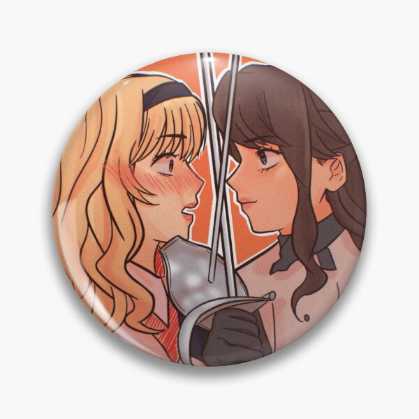 Item preview, mayakuro fencing au ? designed and sold by necking.