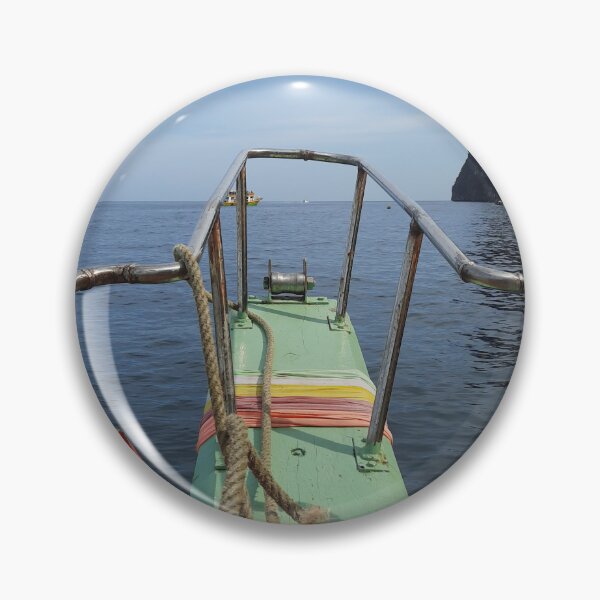 Item preview, View through a longtail boat to the Andaman sea designed and sold by kall3bu.