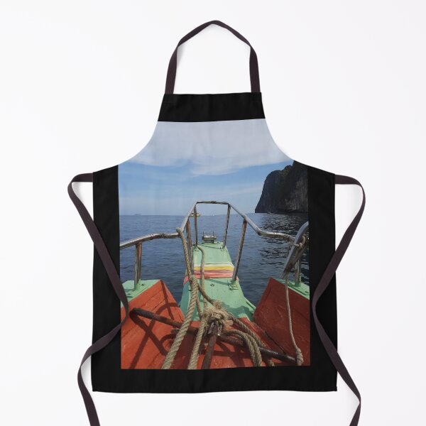 Item preview, View through a longtail boat to the Andaman sea designed and sold by kall3bu.