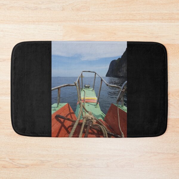 Item preview, View through a longtail boat to the Andaman sea designed and sold by kall3bu.