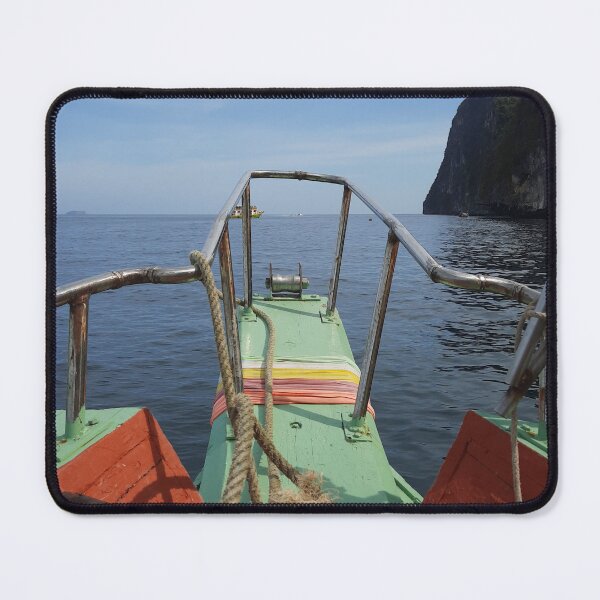 Item preview, View through a longtail boat to the Andaman sea designed and sold by kall3bu.