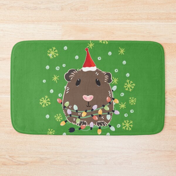 Item preview, Christmas Guinea Pig - Brown designed and sold by Lulupainting.