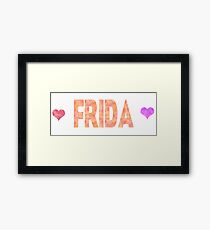 Frida Gerahmtes Wandbild