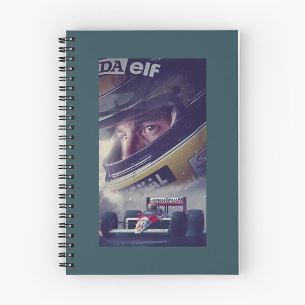 Item preview, Wallpaper Illustration Ayrton Senna   designed and sold by TiniClothing555.