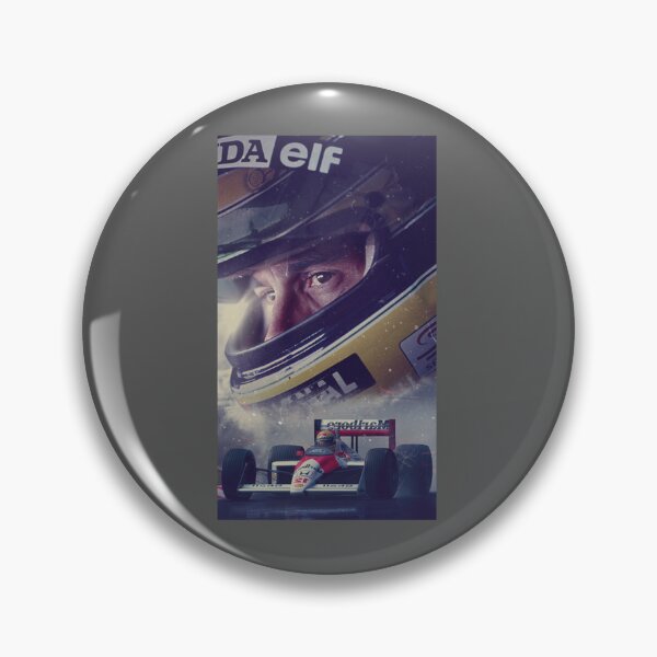 Item preview, Wallpaper Illustration Ayrton Senna   designed and sold by TiniClothing555.