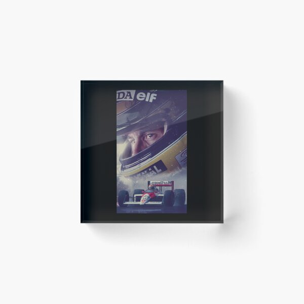 Item preview, Wallpaper Illustration Ayrton Senna   designed and sold by TiniClothing555.