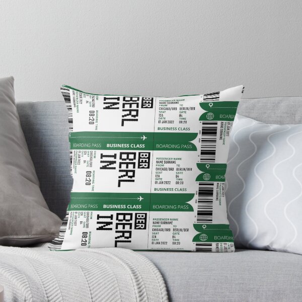 Item preview, Berlin boarding pass designed and sold by flight-apparel.