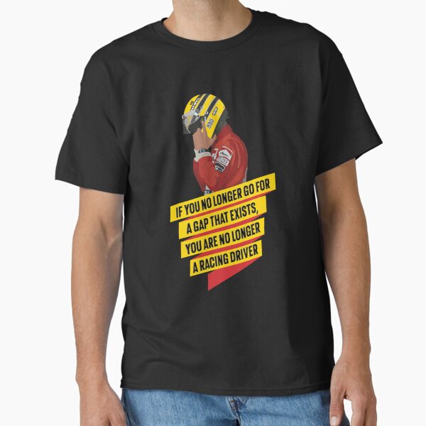 F1 Ayrton Senna Fan Art T-Shirt • Papagaio Studio Apparel Shop