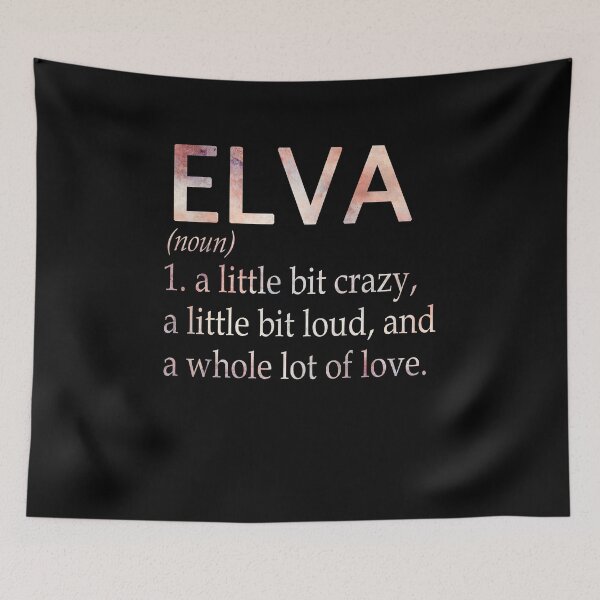 Item preview, Elva Girl Name Definition designed and sold by BrookHBung.