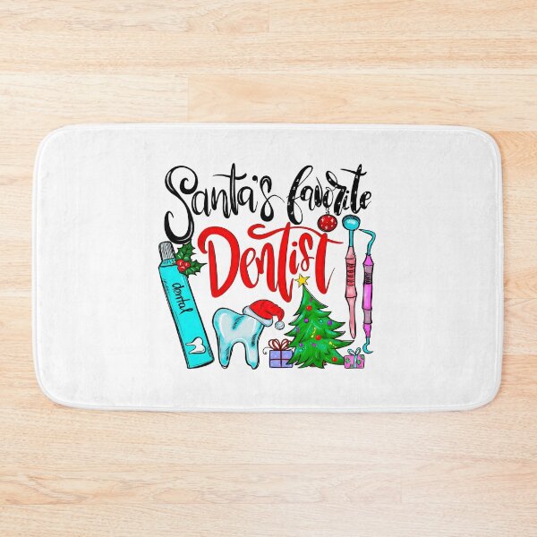 Item preview, Santa’s Favorite Dentist Christmas  designed and sold by OrnamentallyYou.