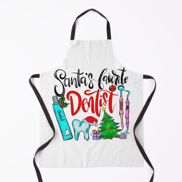 Item preview, Santa’s Favorite Dentist Christmas  designed and sold by OrnamentallyYou.
