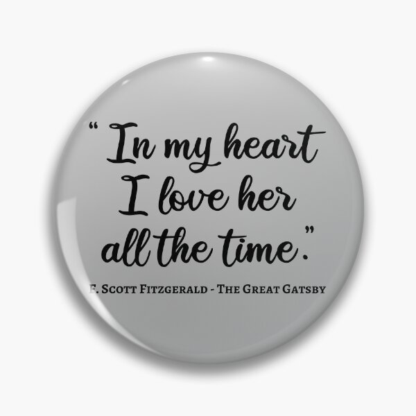 Item preview, The Great Gatsby Quote I - Handwritten Style designed and sold by Lemon Pepper.