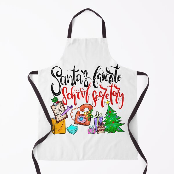 Item preview, Santa’s Favorite School Secretary  designed and sold by OrnamentallyYou.