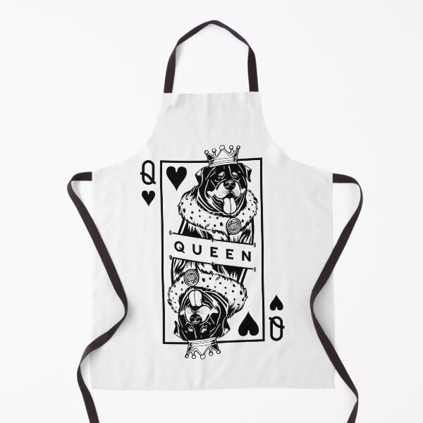 Item preview, Rottweiler Queen Of Hearts Dog Lover Playing Card Pop Art designed and sold by GrandeDuc.