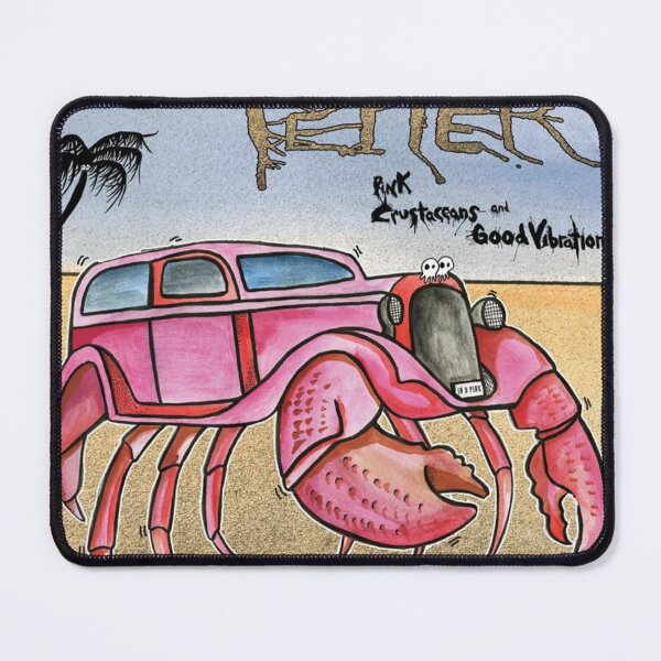 Item preview, Pepper pink crustaceans and good vibrations designed and sold by Mitsch95.