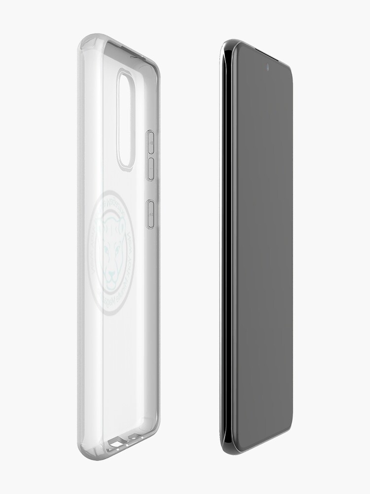 Alternate view of Blue Lioness Emblem Case & Skin for Samsung Galaxy