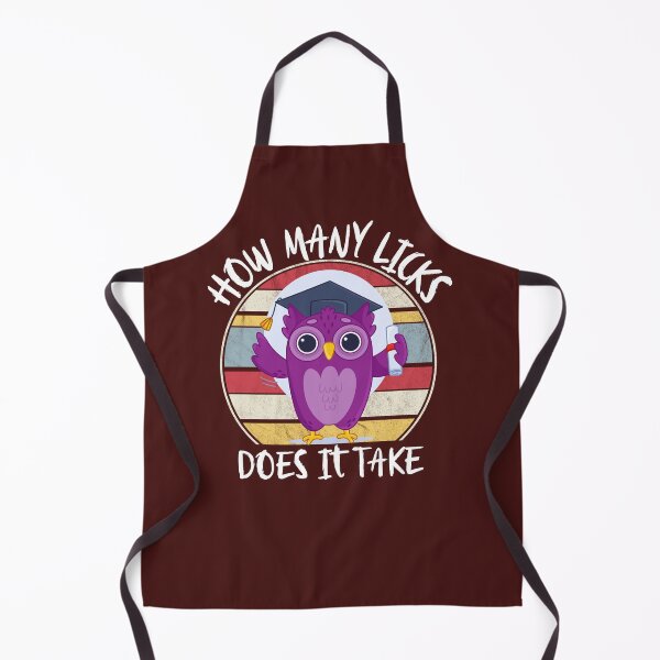 Item preview, Owl How Many Licks Does It Take Funny designed and sold by W&M Store.