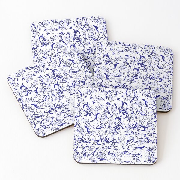 Item preview, blue pattern designed and sold by Tininai.