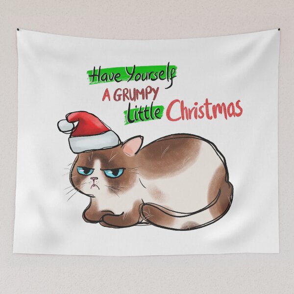 Item preview, A Grumpy Little Christmas designed and sold by IM Hunter.
