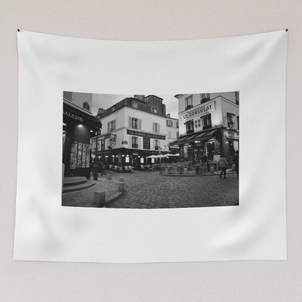 Item preview, Cafes of Montmartre - Paris designed and sold by Matthew Colvin de Valle.