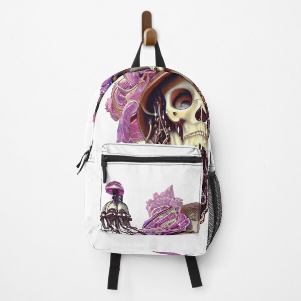 Item preview, Floral skull with vintage hat designed and sold by ufuksezgen.