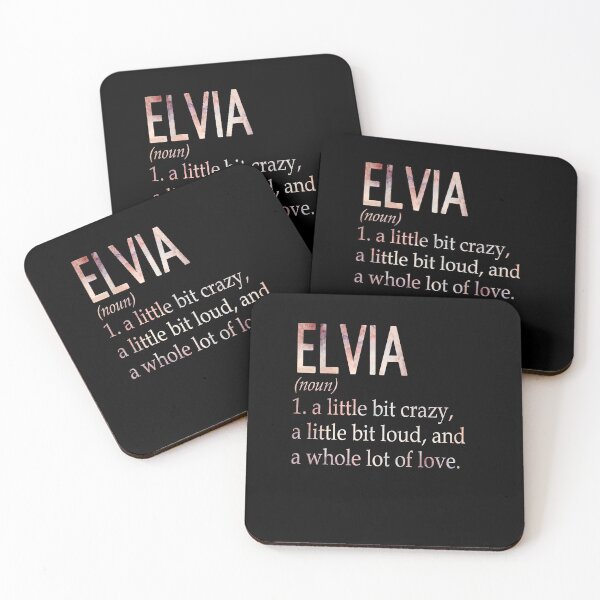 Item preview, Elvia Girl Name Definition designed and sold by BrookHBung.