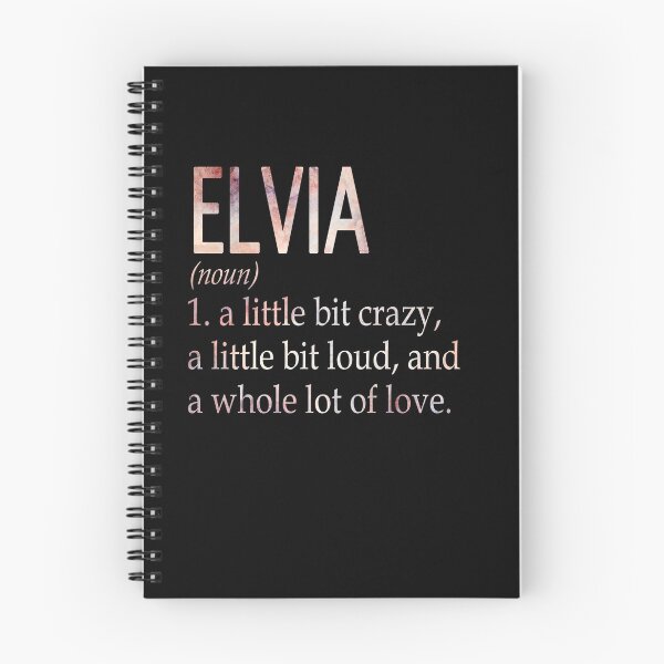 Item preview, Elvia Girl Name Definition designed and sold by BrookHBung.