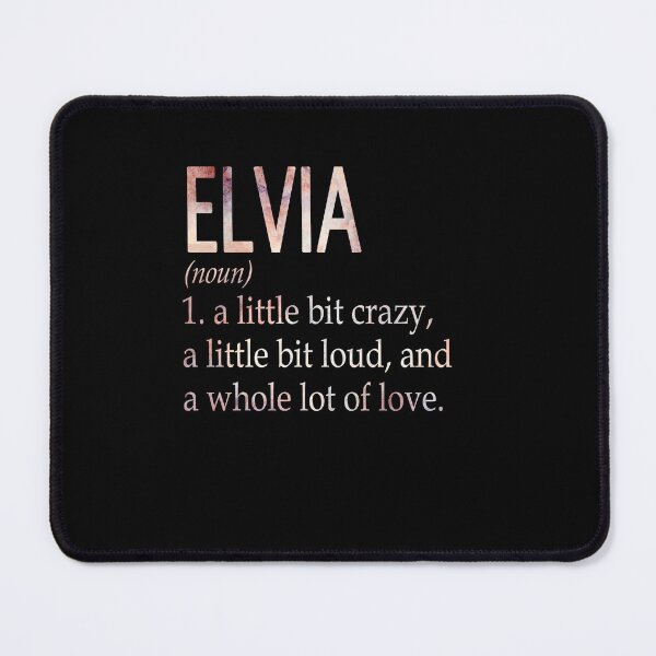 Item preview, Elvia Girl Name Definition designed and sold by BrookHBung.
