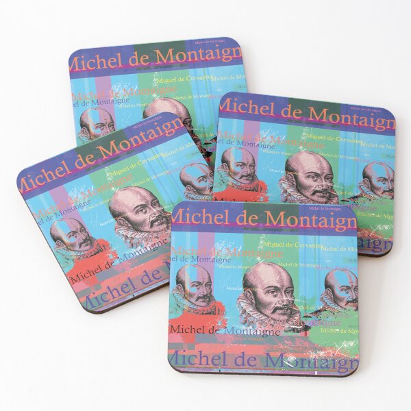 Item preview, Portrait of Michel de Montaigne, philosopher designed and sold by Mauswohn.