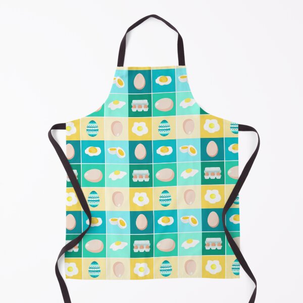 Item preview, Fried Egg Carton of Eggs, Funny Egg Patchwork Pattern Colourful Retro Vintage Yellow Easter designed and sold by marie-inks.