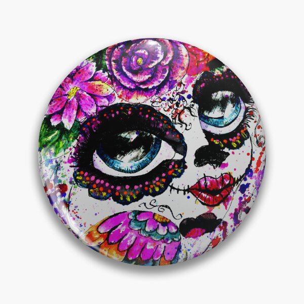 Item preview, Sugar Girl In Flower Crown Art Illustration designed and sold by Shuvra Gain.